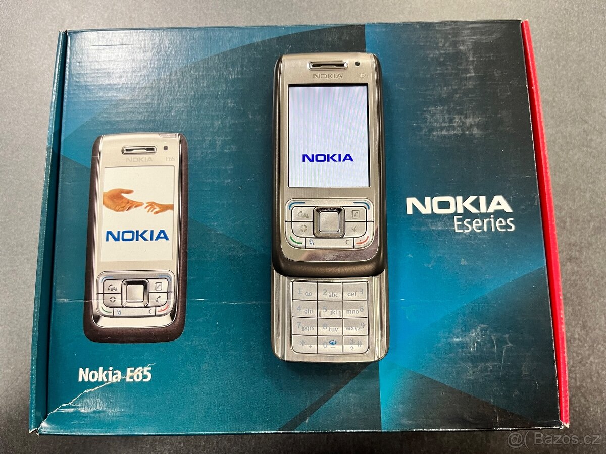 Nokia E65 TOP STAV, krabice CZ - 2