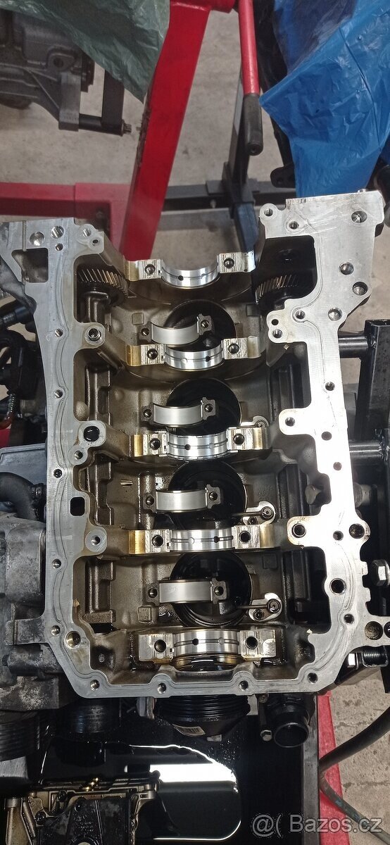 BMW N47D20a motor po servisu - 2