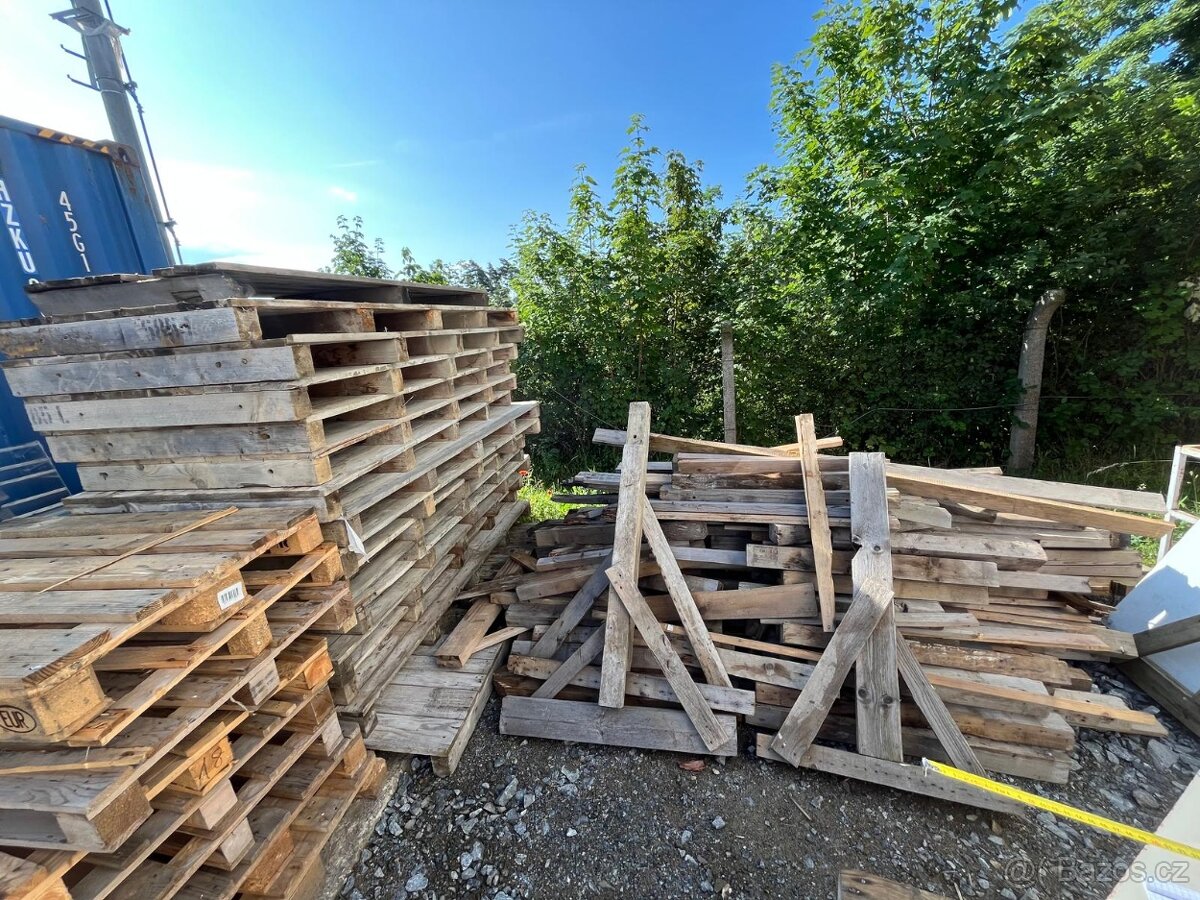 palety a dřevo - 2