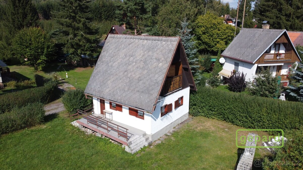 Chata na Lipně, Hůrka u Černé v Pošumaví - 2