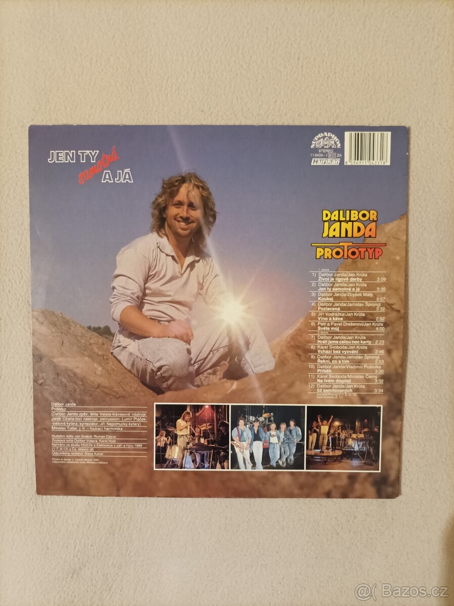 LP deska - Dalibor JANDA (Jen ty a já) - 2
