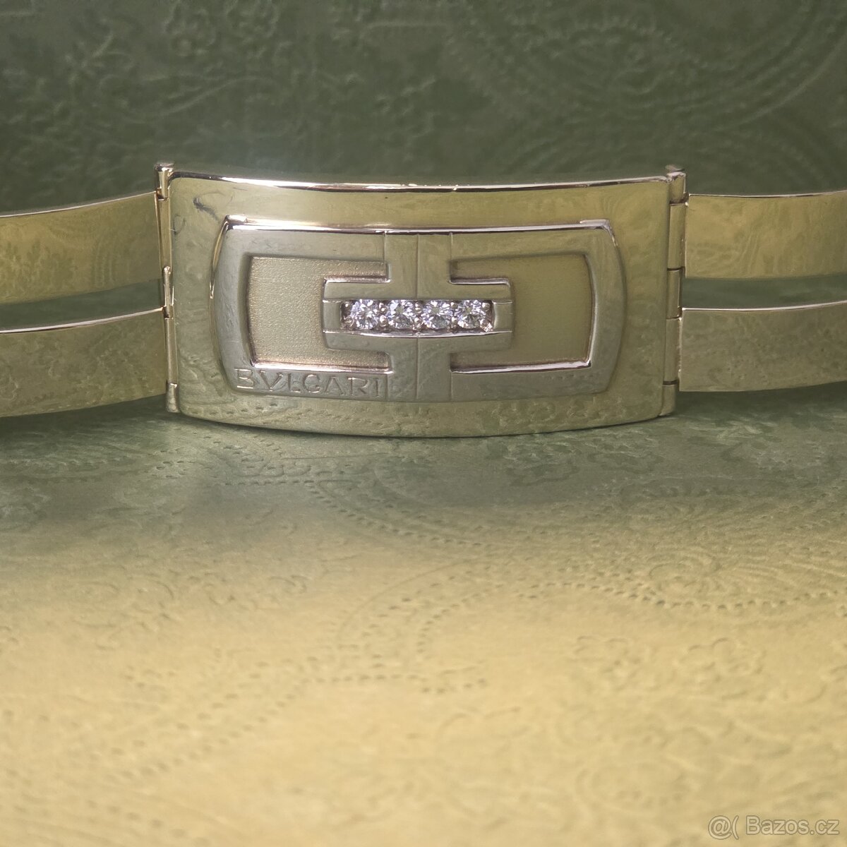 Zlatý Briliantový náramek BVLGARI - 2