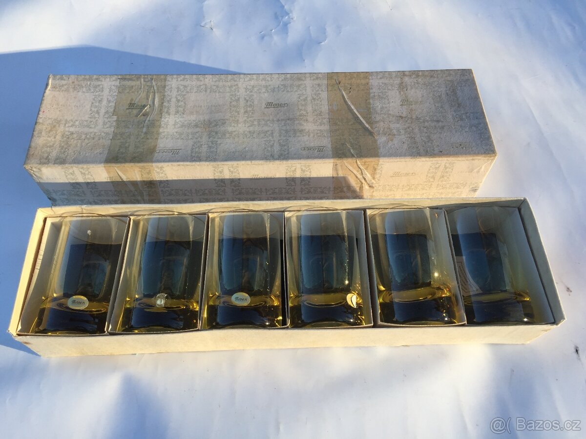 whisky skleničky Moser - 2