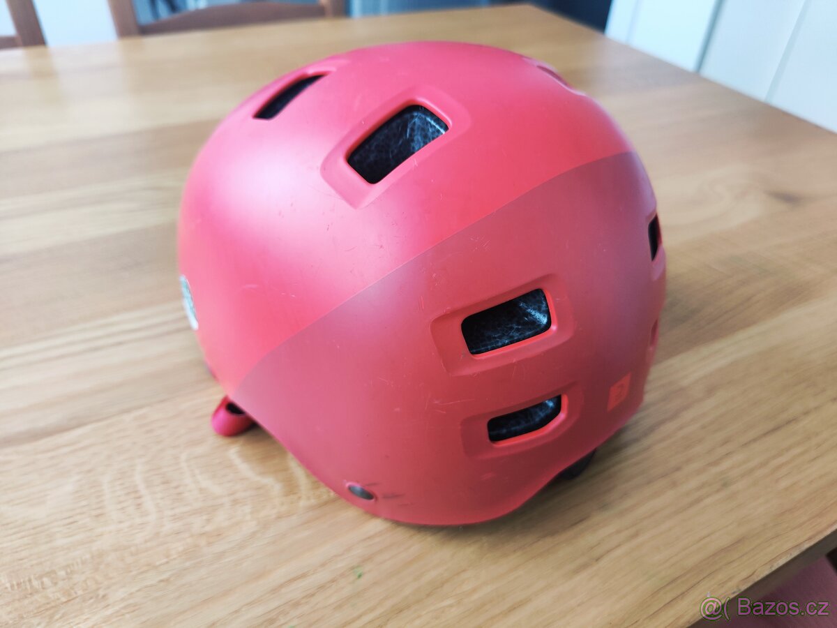 Dětská helma Btwin ( S 52-55 cm ) červená - 2