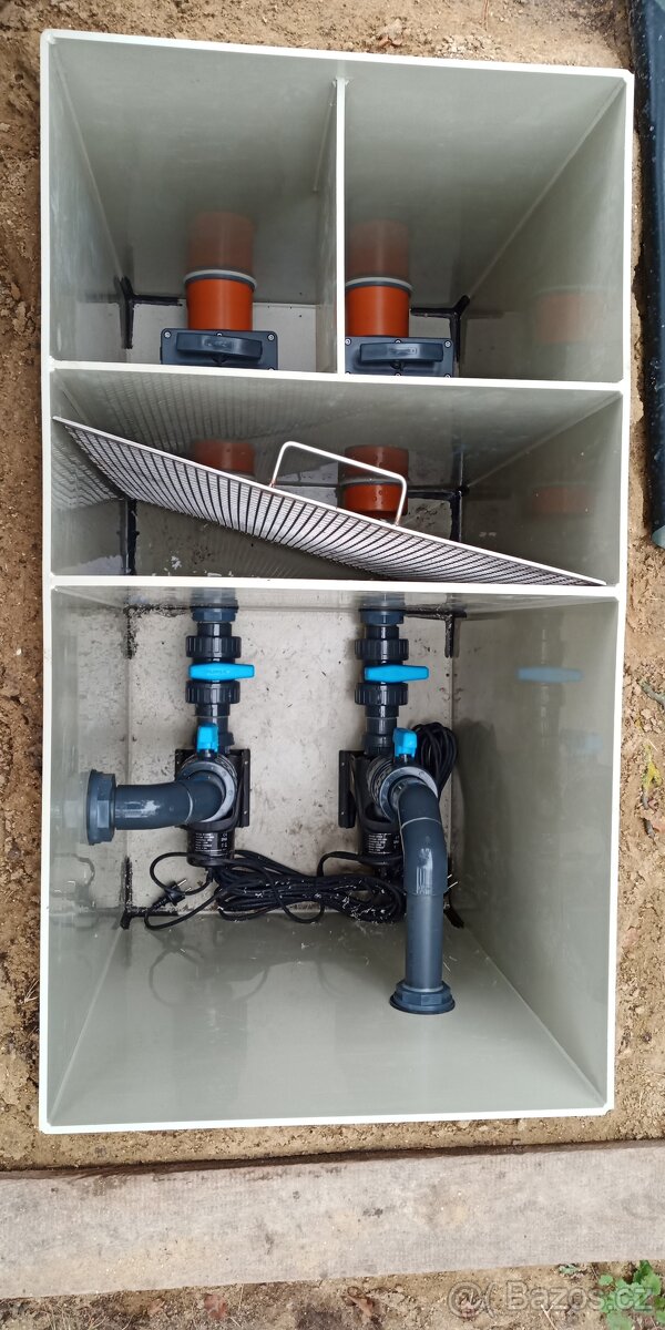 Čerpadlová šachta pro zahradní jezírka - 2