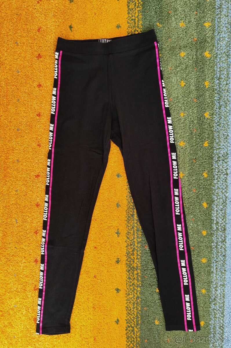 Legíny černé - vel. XS - 2