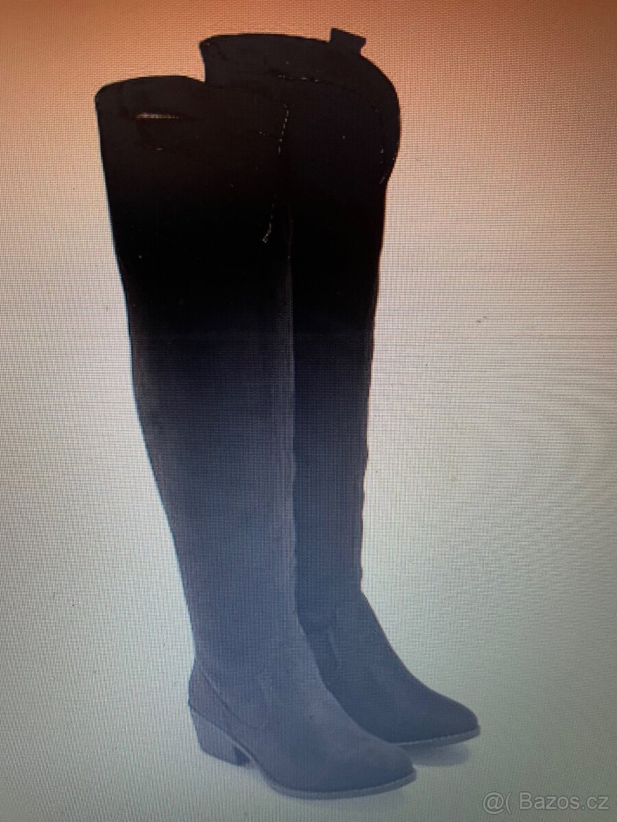 Vysoké kozačky - NOVÉ - 2