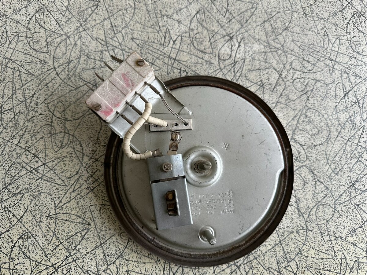 Plotýnka elektrická (náhradní díl) - 2