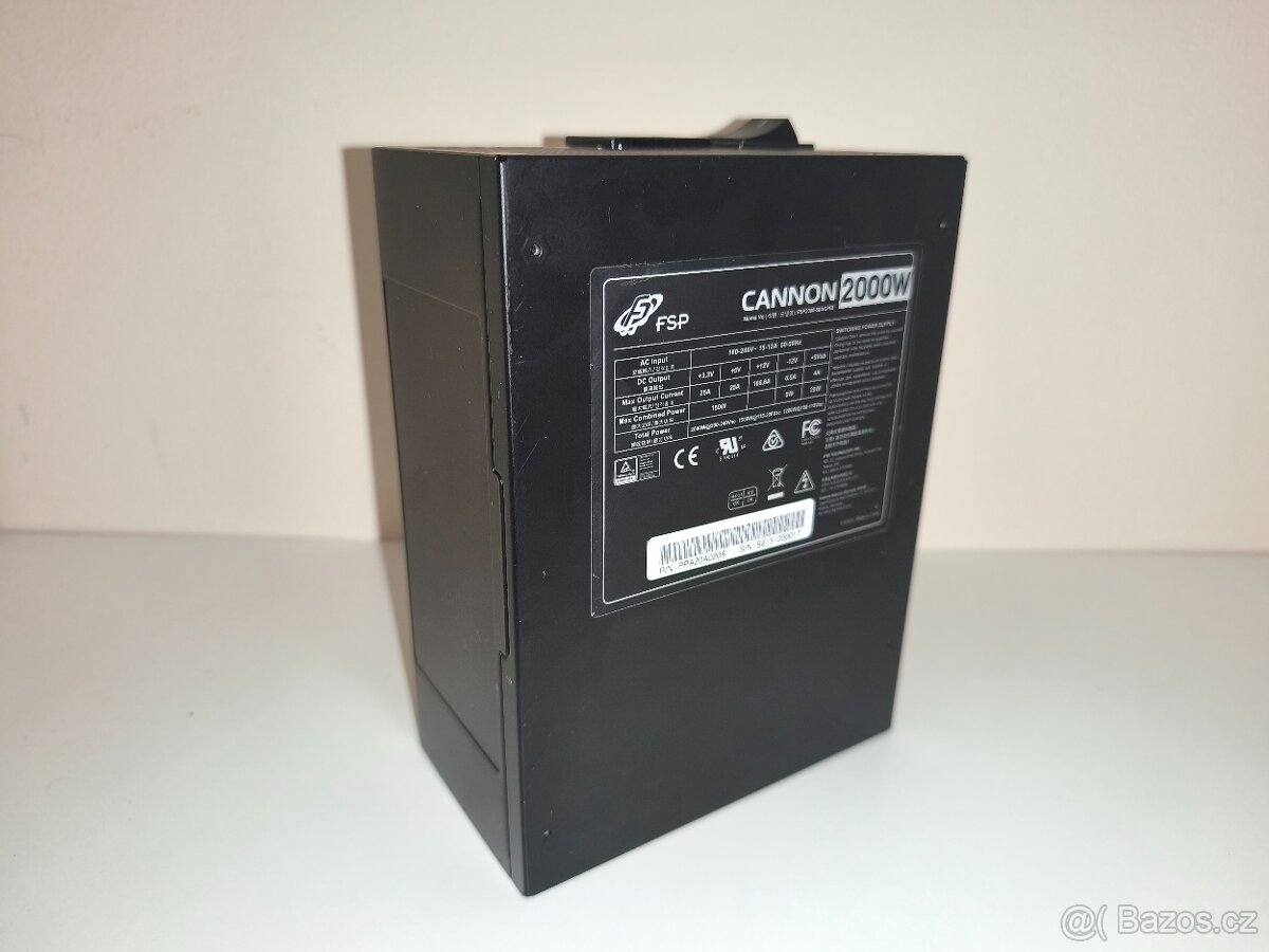 Extrémní zdroj FSP Cannon 2000W (80 Plus Gold) - 2