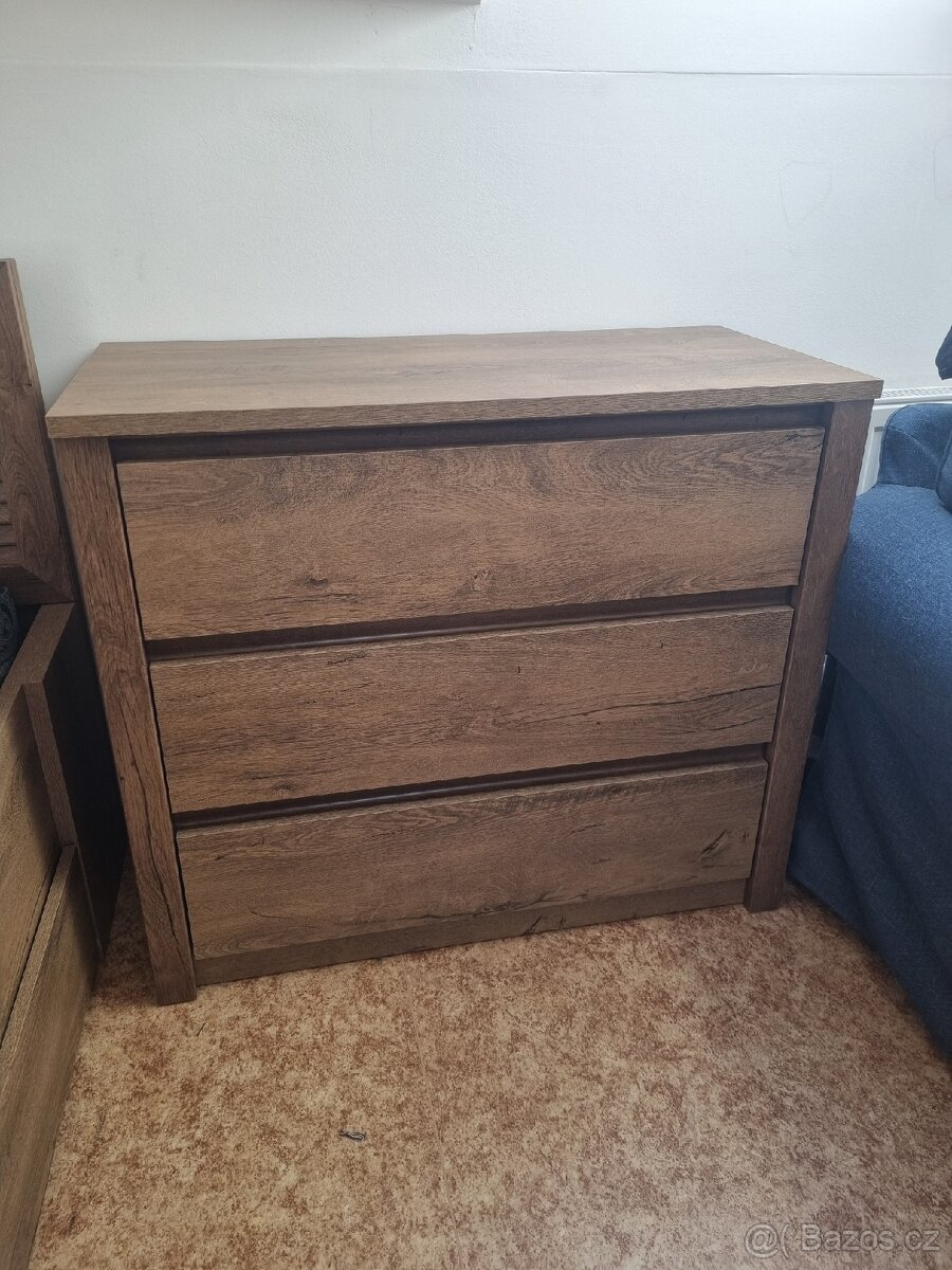 Komoda Jysk Vedde divoký dub - 2