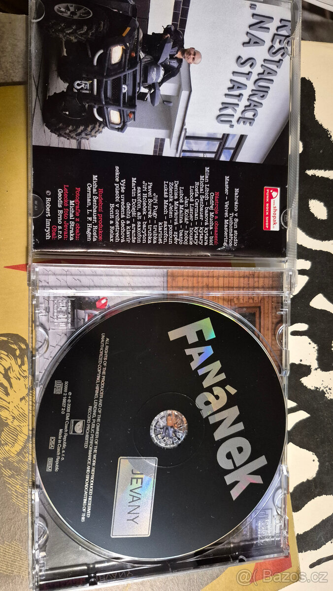 CD LOU FANANEK HAGEN - JEVANY - CD Tri sestry - 2