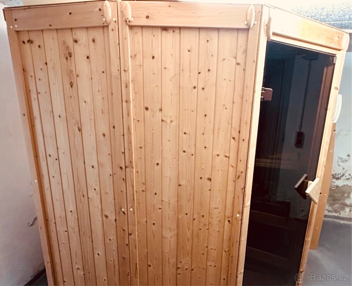 Finská sauna Karibu oblá - 2