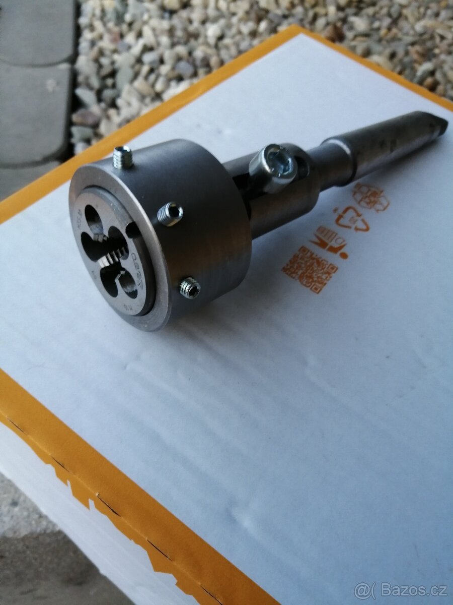 Prodám držák závitových oček na soustruh -kužel Mk2/Mk3 - 2
