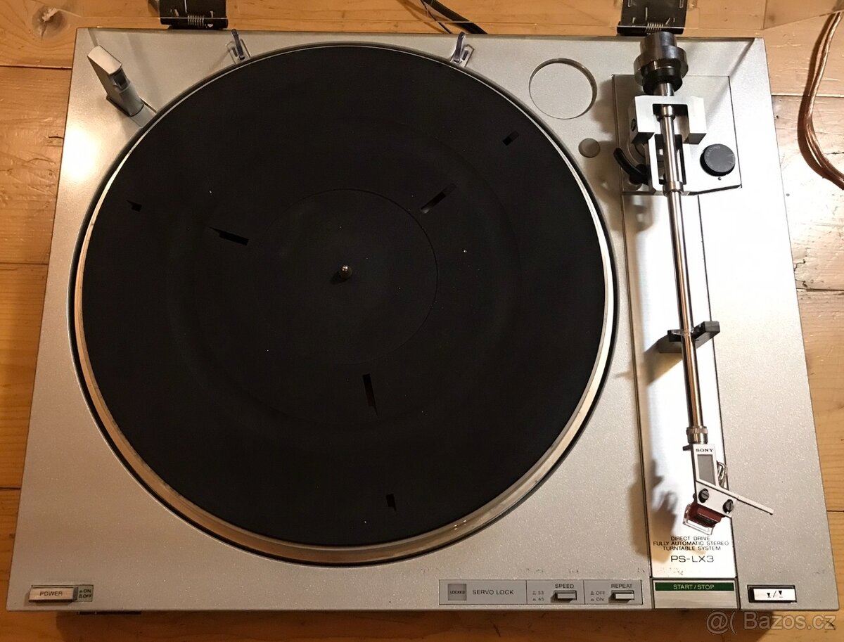 GRAMOFON SONY PS-LX 3 (1980) PLNÝ AUTOMAT ,PŘÍMÝ NÁHON ,QUAR - 2