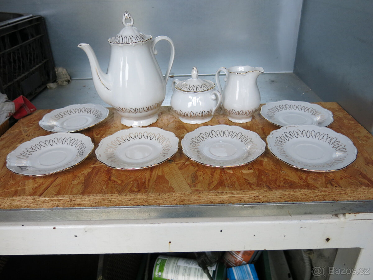 Porcelánová kávová souprava - 2