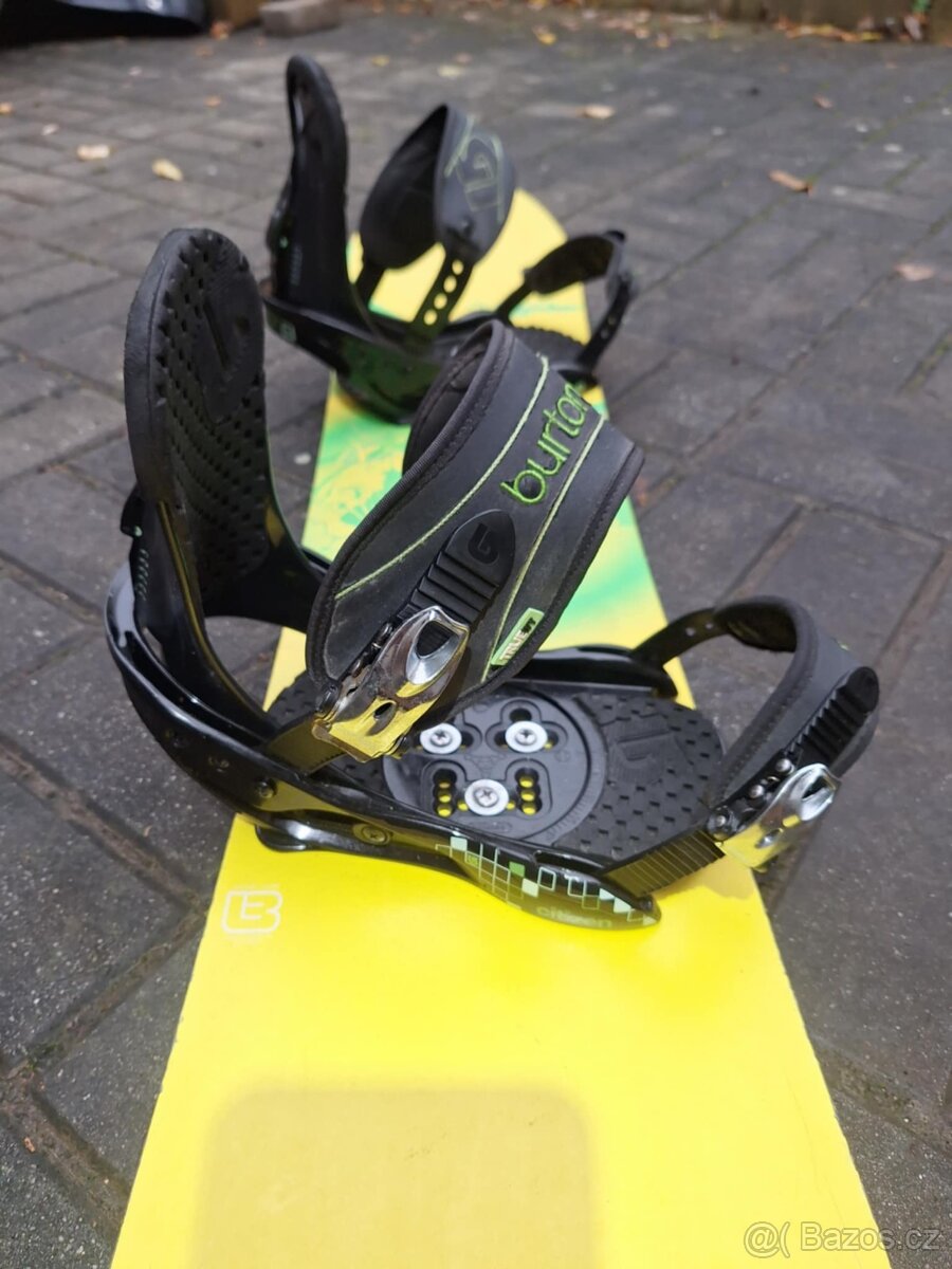 Snowboard Burton Choper 137cm + vázání Burton Citizen S - 2