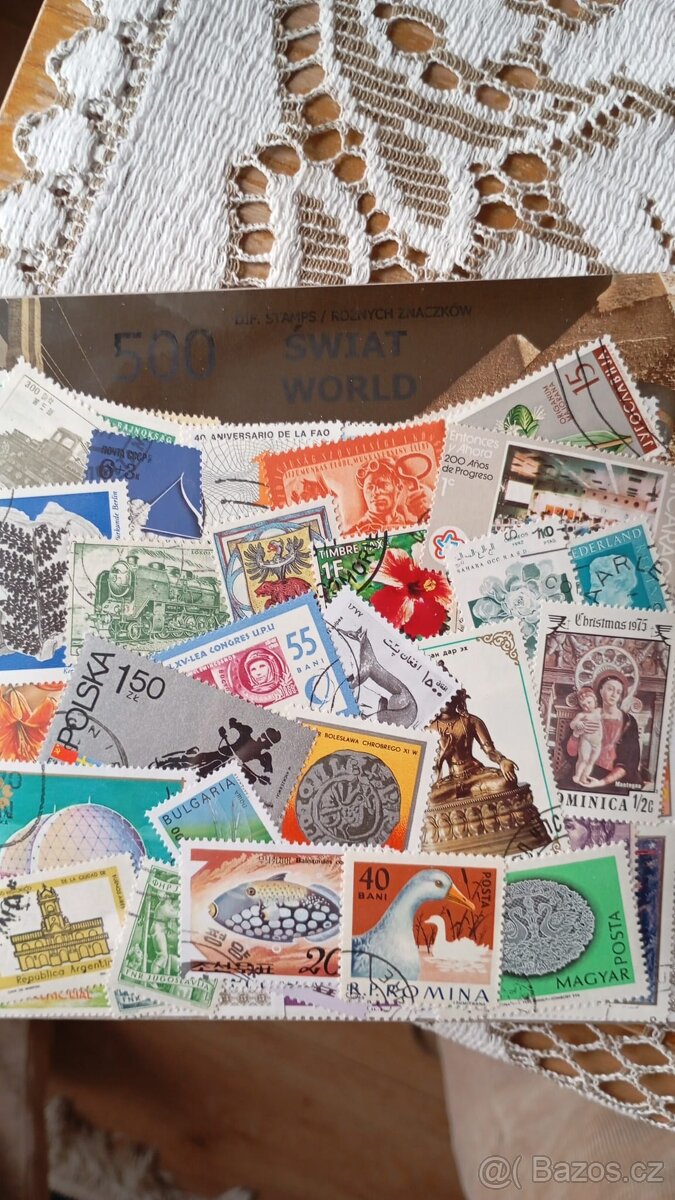 Známky z celého světa, 500 ks - 2