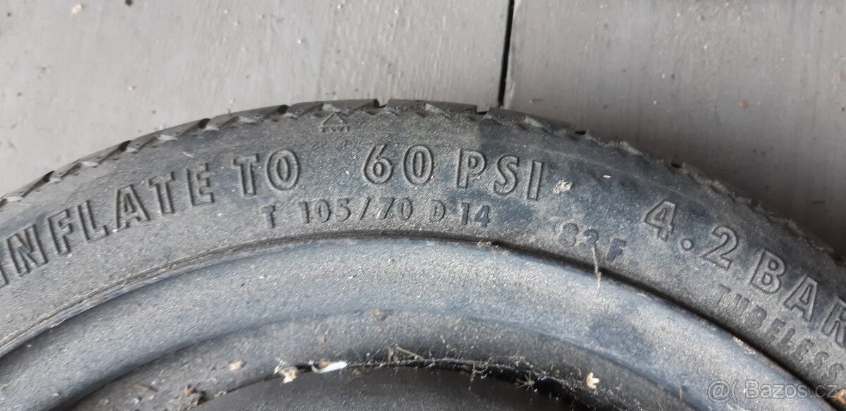 Dojezdove kolo,rezerva - 2