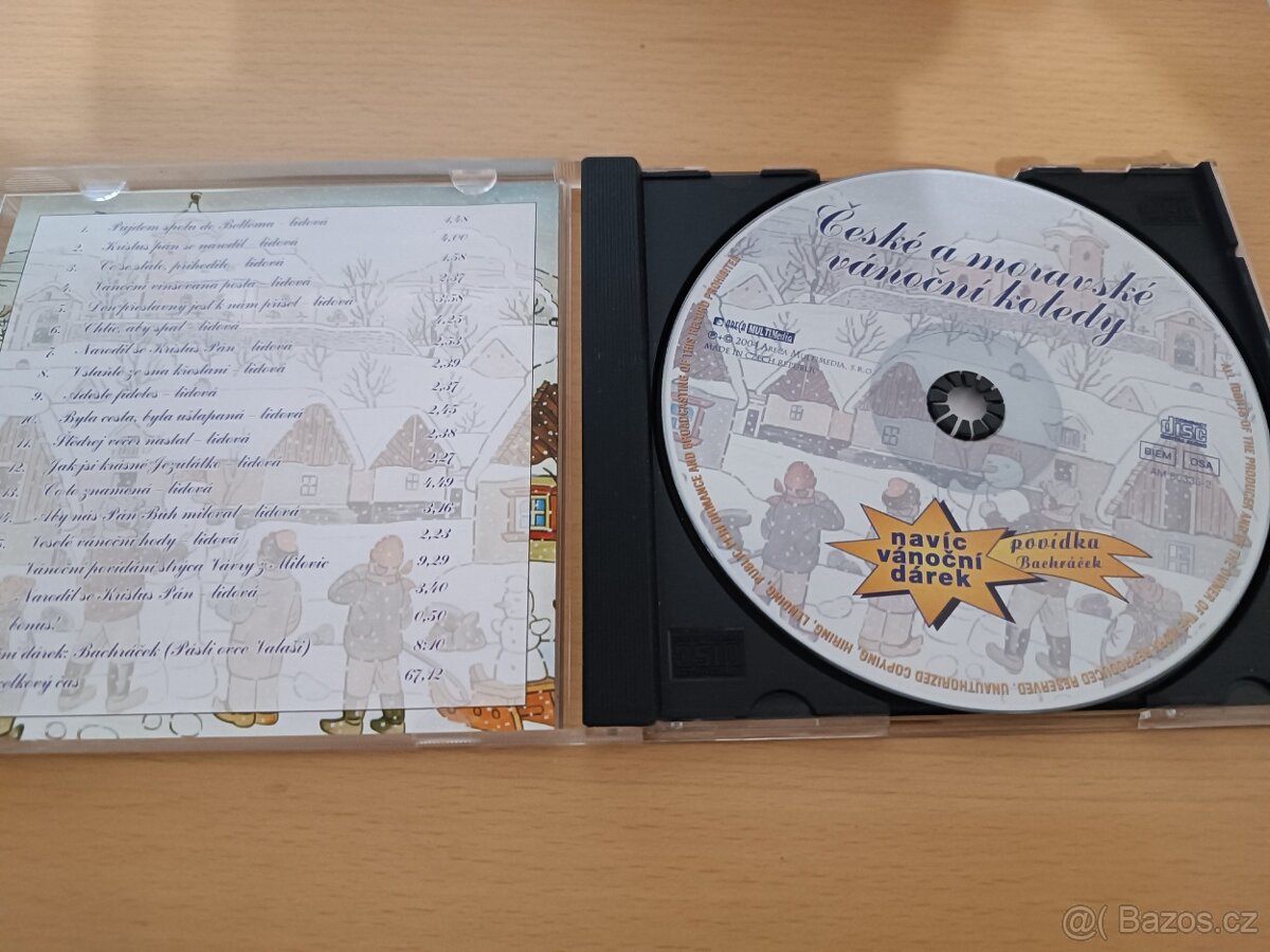 CD - České a moravské vánoční koledy. - 2