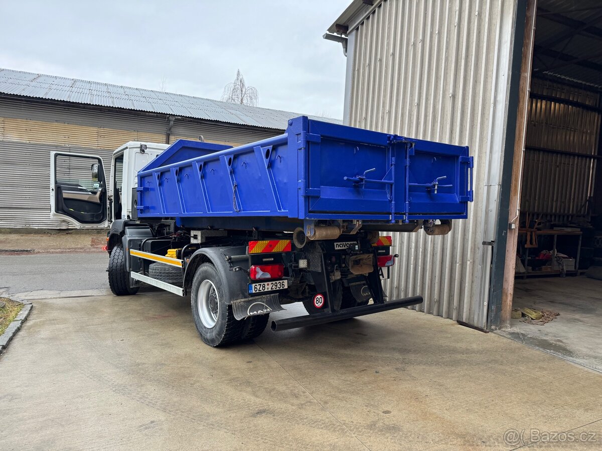 Man TGM 18.290 4x4 euro 6 kontejner - 2