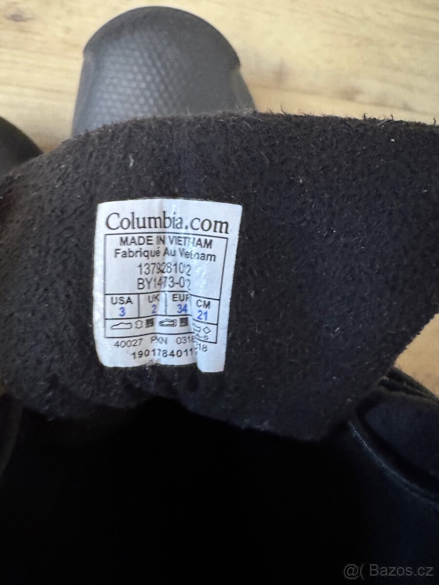 Sněhule Columbia Youth Rope Tow Junior 34 - 2