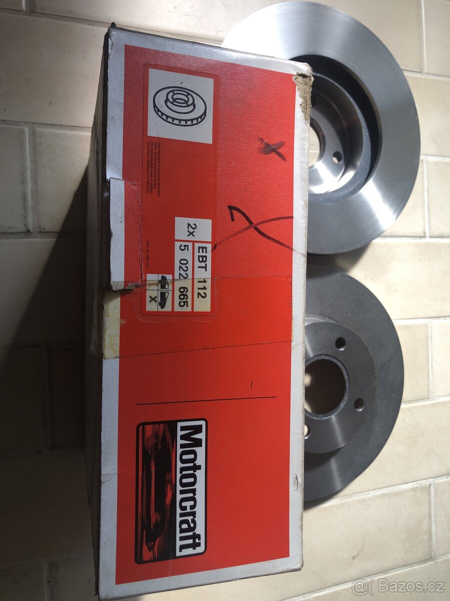 Ford Sierra Cosworth 2.0 přední brzdové kotouče - 2