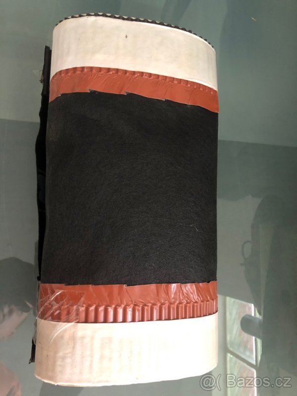 Střešní větrací pás s hliníkovým lemem 5m - 2