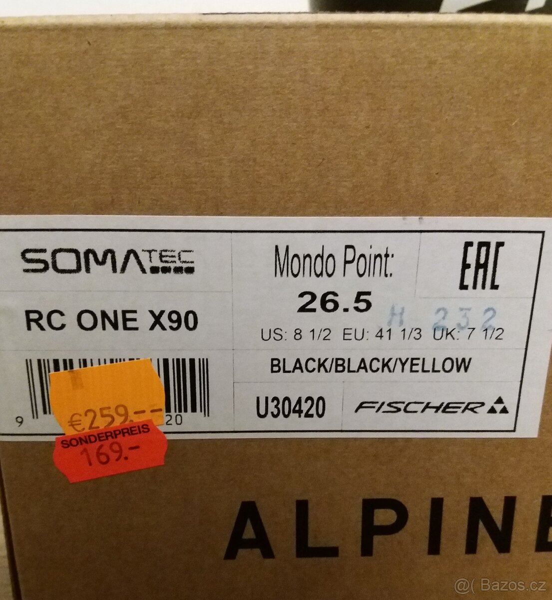 Fischer RC ONE X 90 vel.265/41 - levně - 2