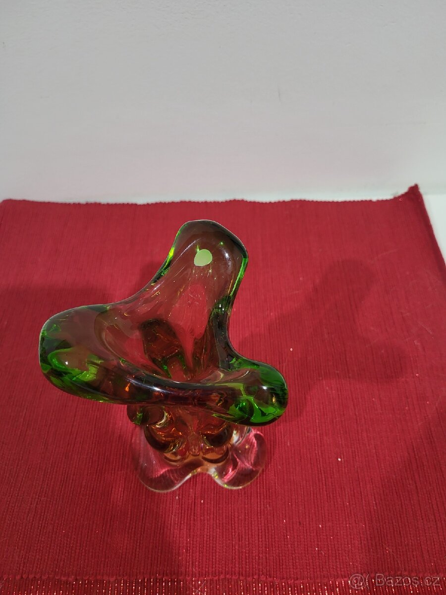 VÁZA HUTNÉ SKLO - 2