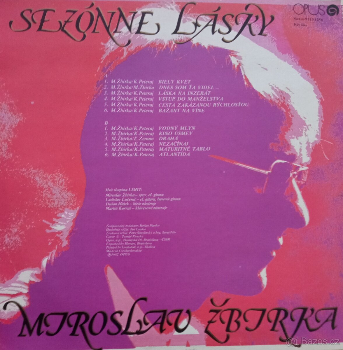 LP Miroslav Žbirka - Sezóné Lásky - 2