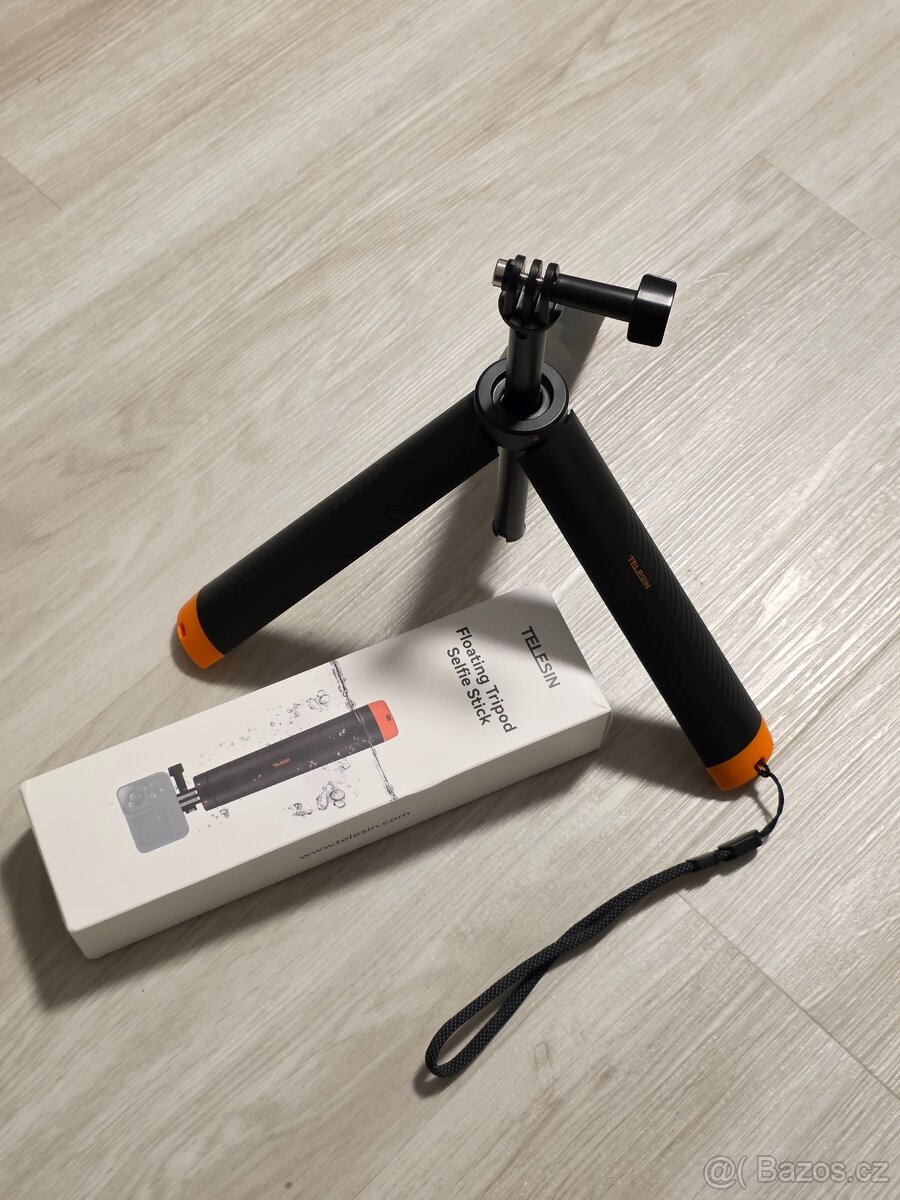 Prodám selfie, stativ tyč Telesin pro GoPro - 2