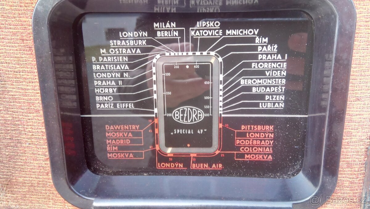 Rádio BEZDRA Praha 1947 - 2