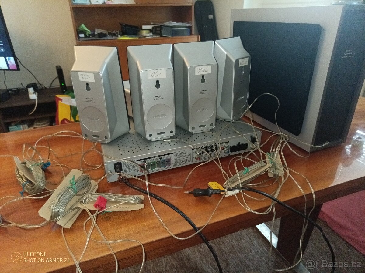 Retro Domácí Kino Philips.. - 2