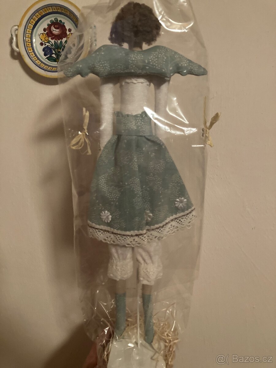 Látkový anděl (dekorace) - 2