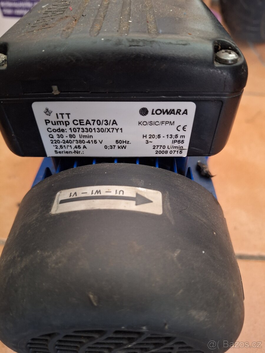 Čerpadlo lowara - 2