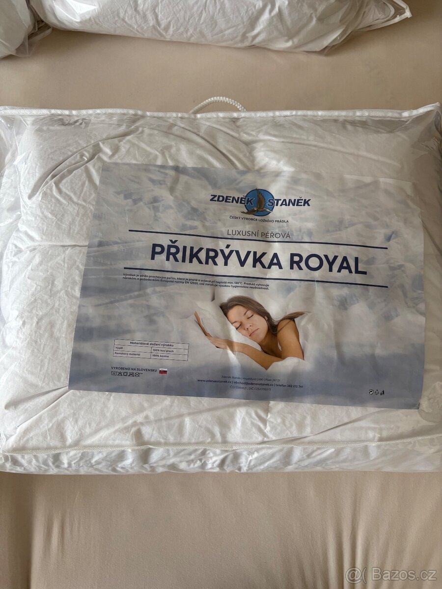Luxusní přikrývky a polštář - 2
