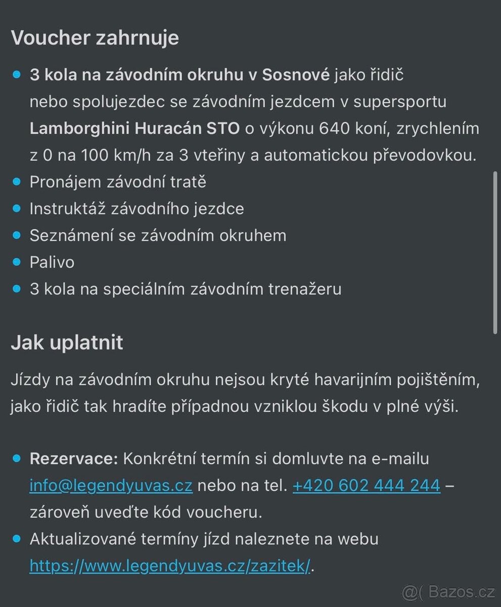 Voucher na jízdu v Lamborghini - 2