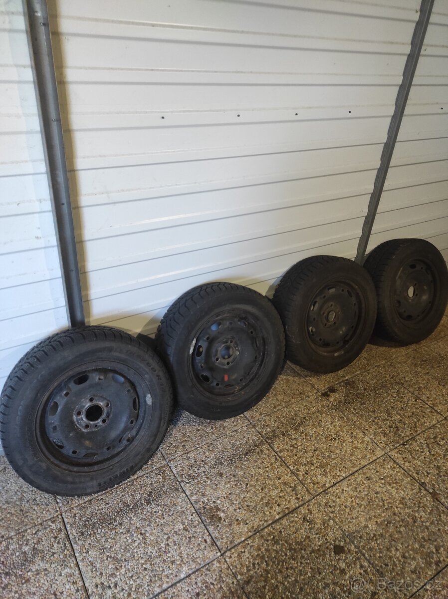Disky Fabia, 14", zimní pneu - 2