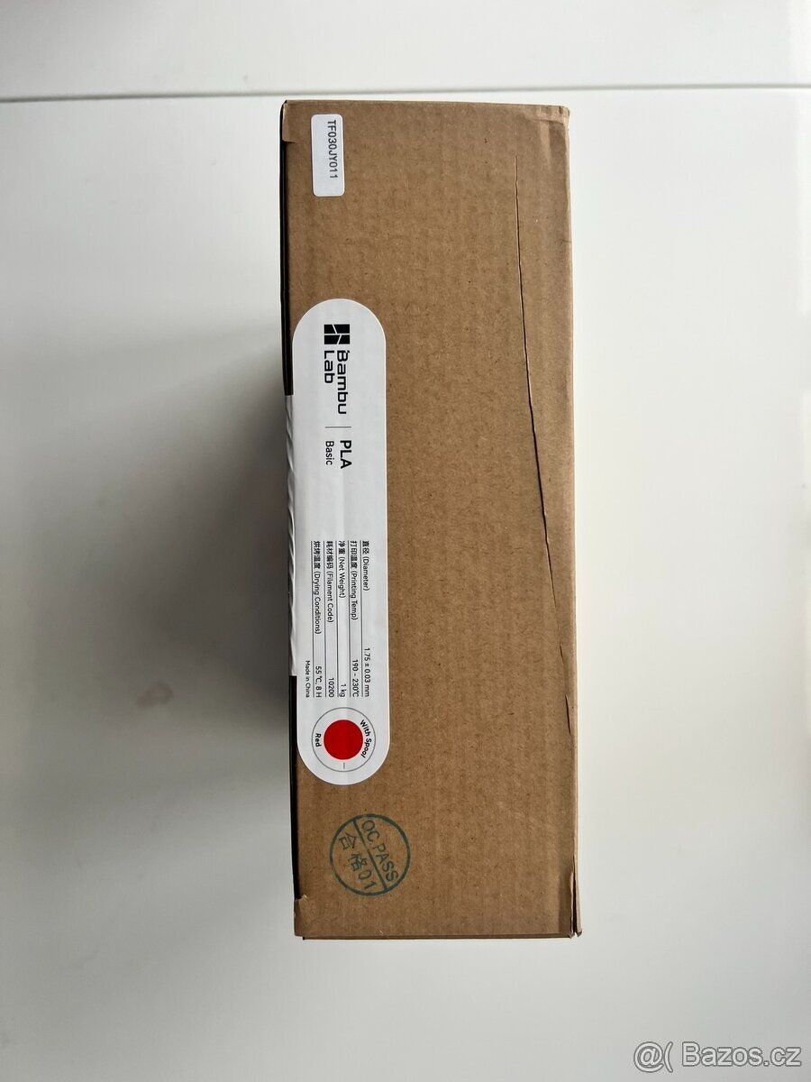 Bambu Lab Filament - Červený- se špulkou - 2