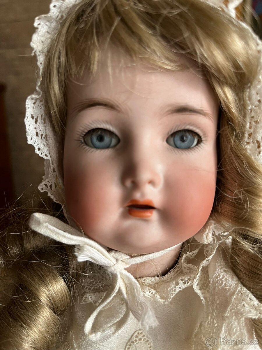 Starožitná panenka SIMON HALBIG - poloautomat - 2