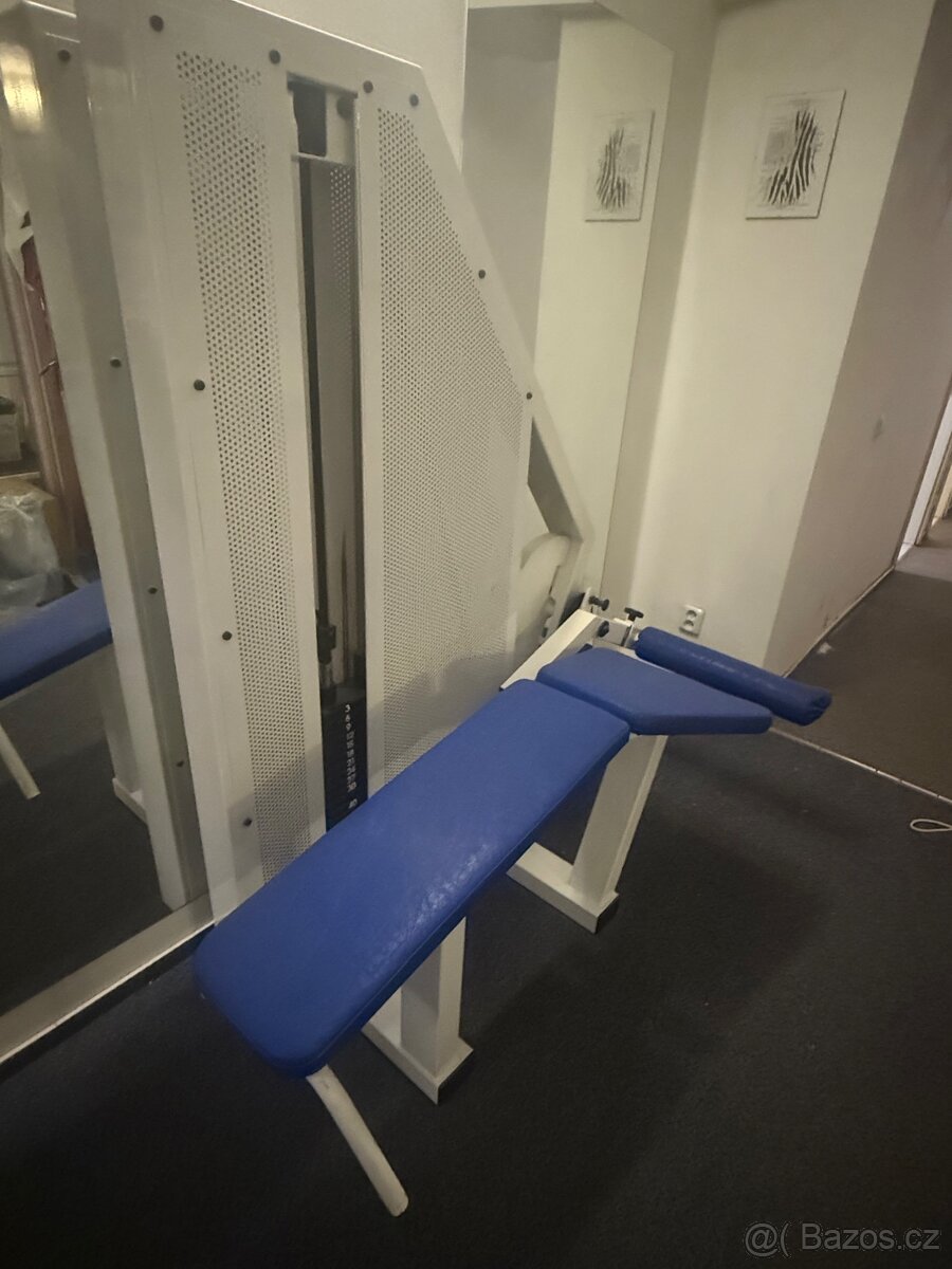 Posilovací stroj na zadní stehna - 2