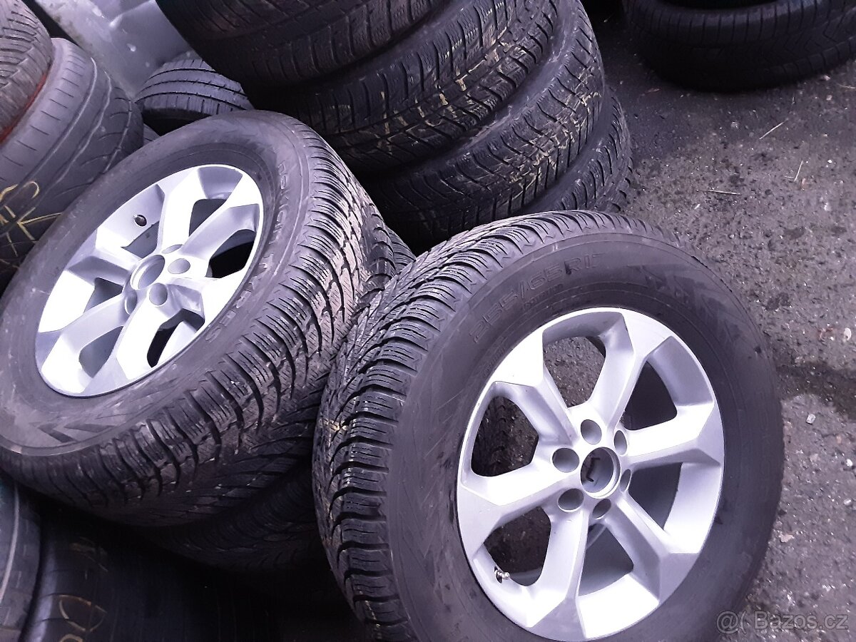 ALU DISKY 6X114,3 pneu ZIMNÍ 255/65/17 Nokian - 2