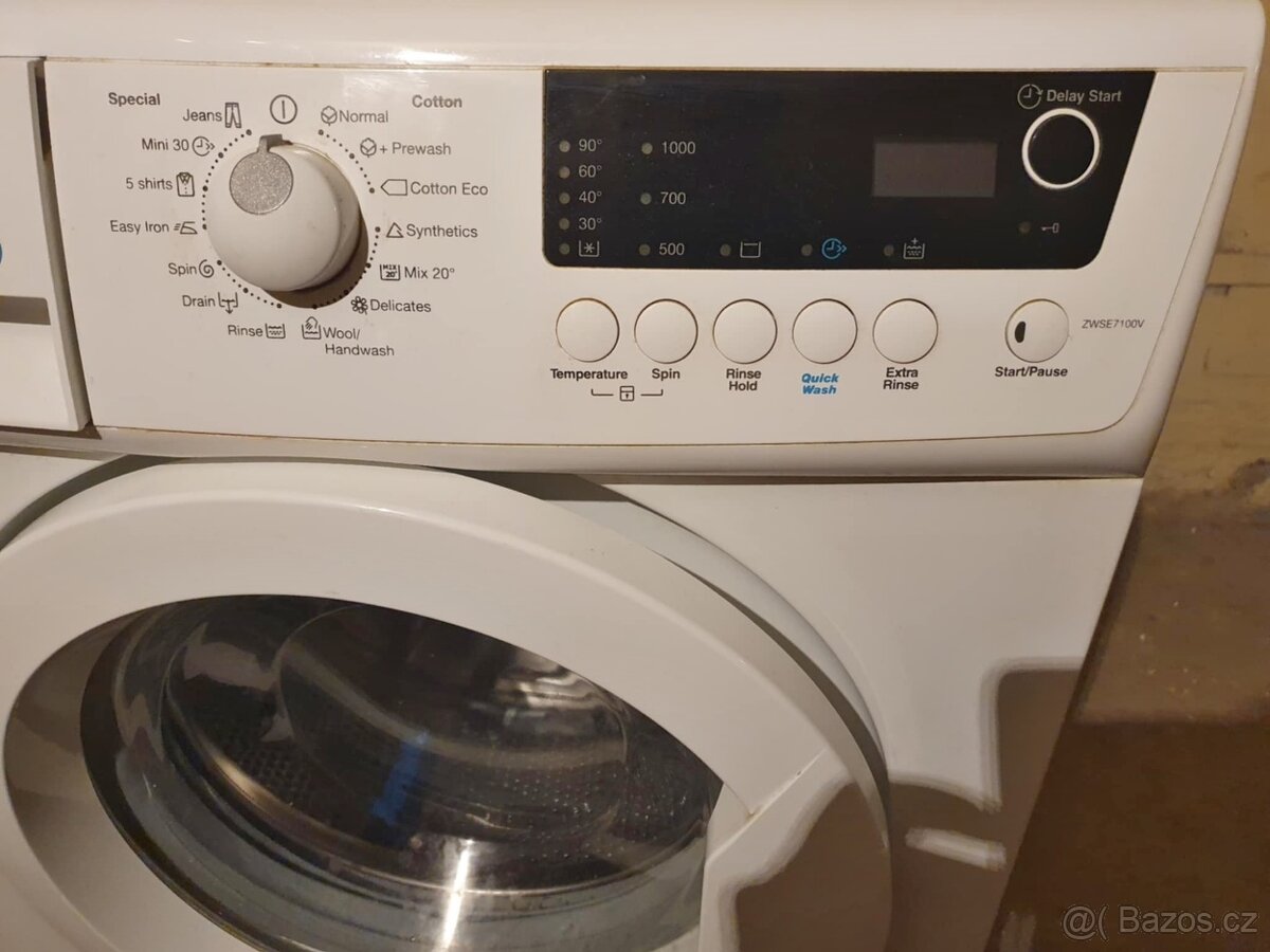 PRACKA ZANUSSI,BOCNI PLNENI,5KG,PLNE FUNKCNI - 2