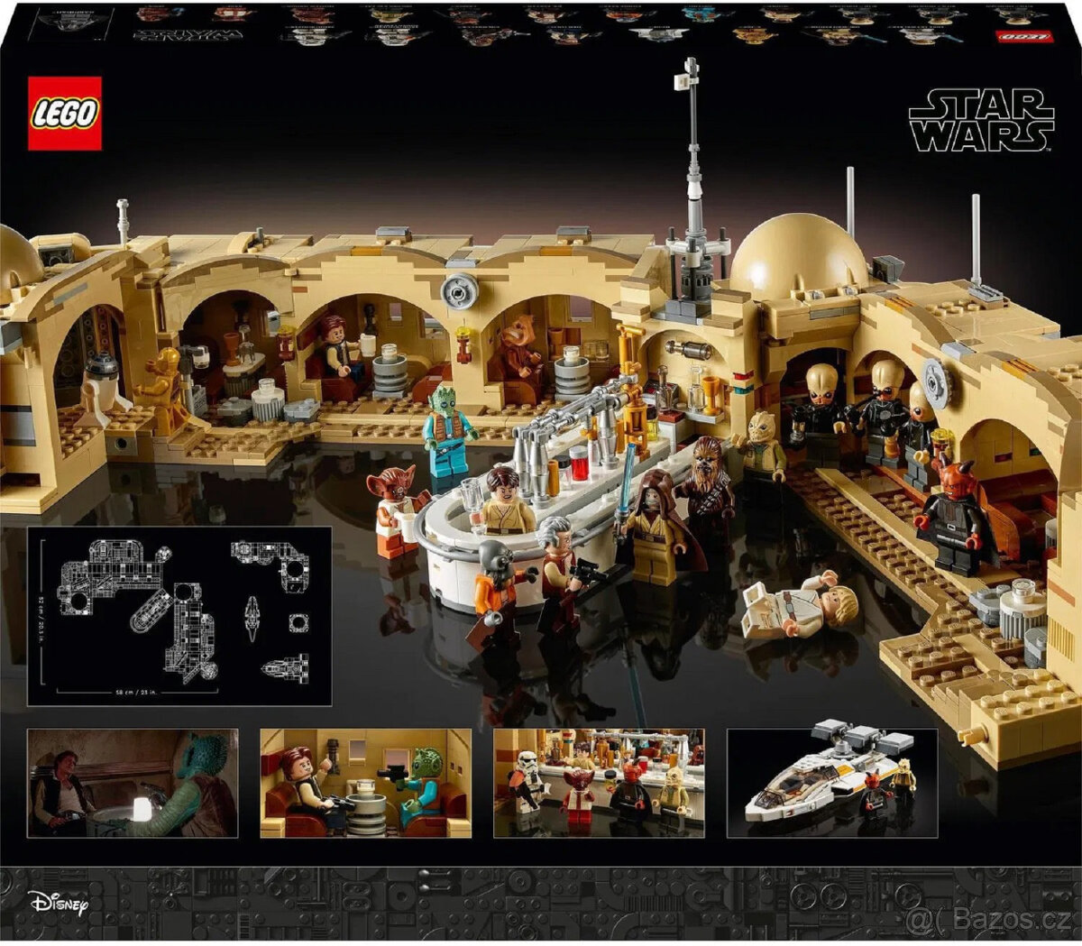 Lego Star wars 75290 Kantýna Mos Eisley nové - 2