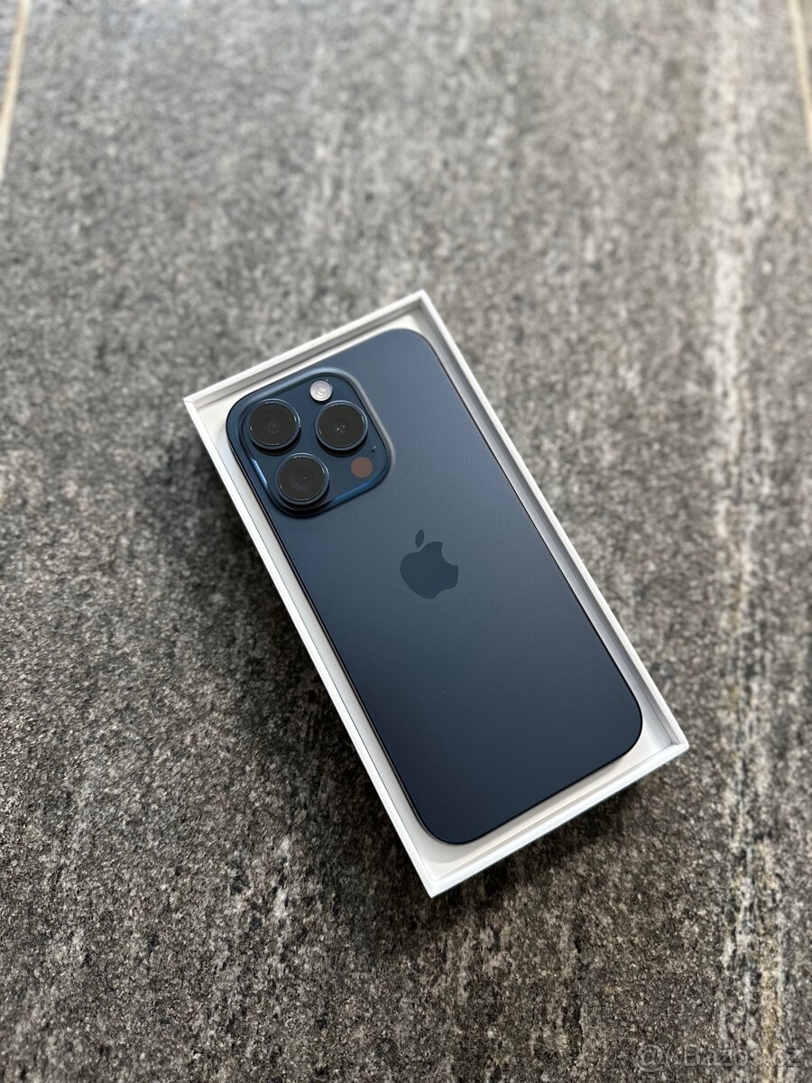 iPhone 15 Pro 128GB - KRÁSNÝ STAV - 2