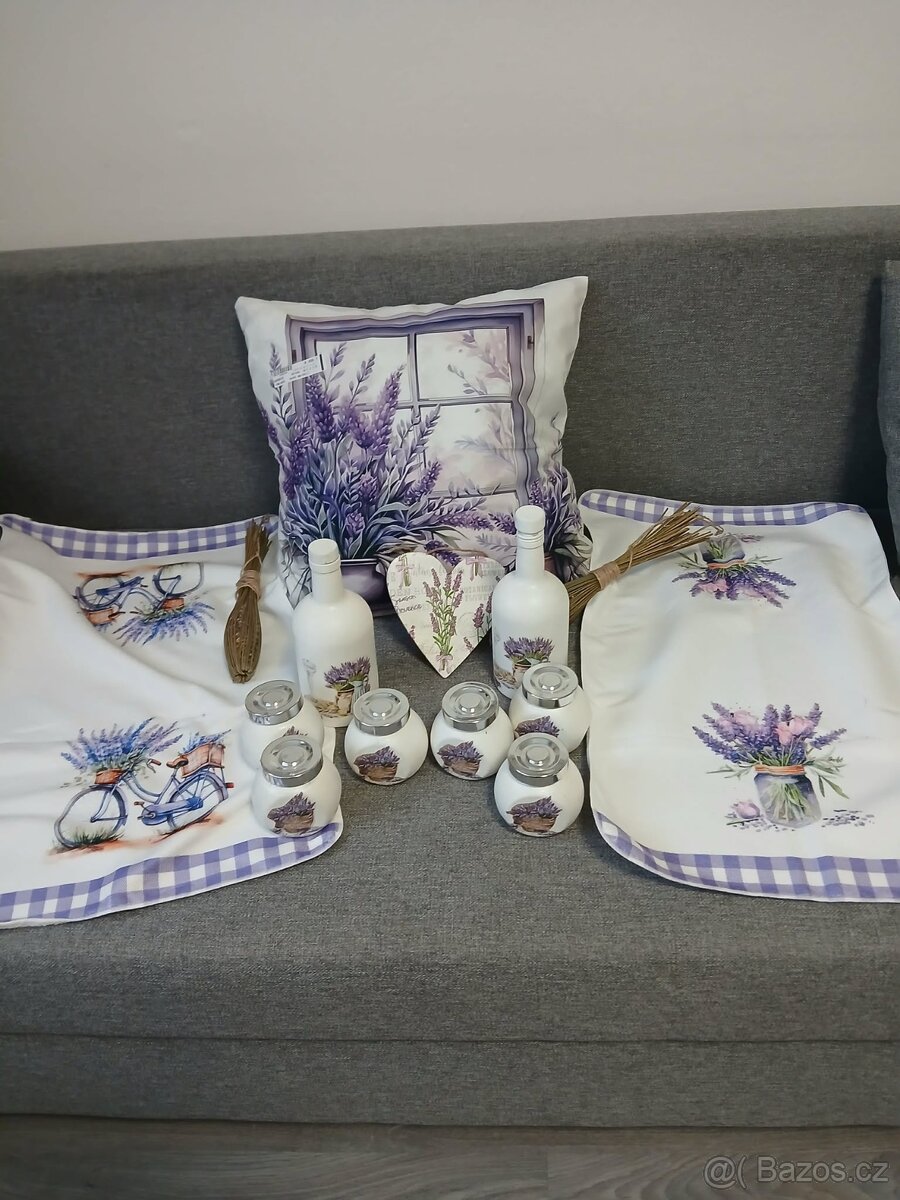 sada levandulových výrobků - 2