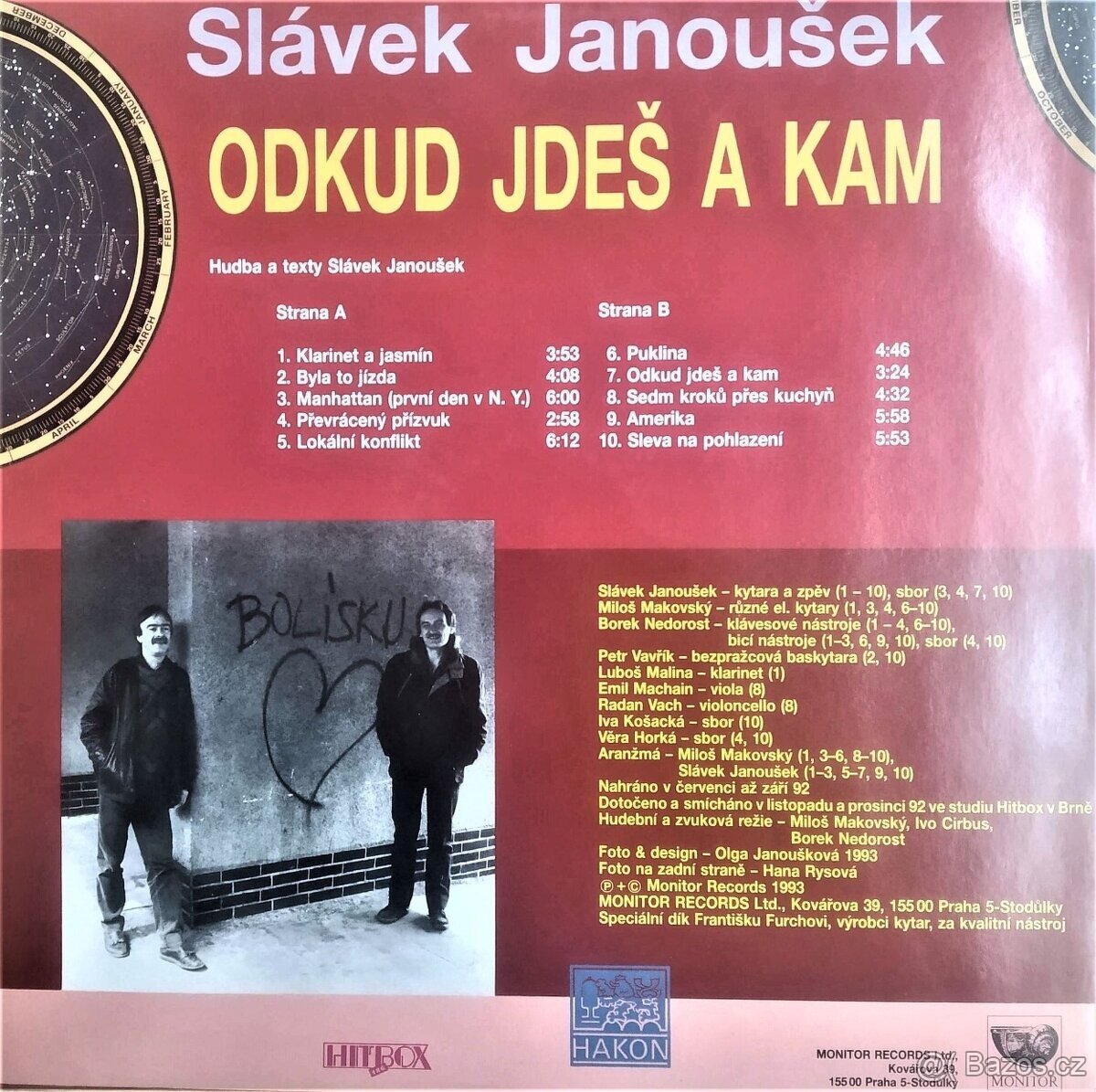 Slávek Janoušek – Odkud jdeš a kam (LP) - 2