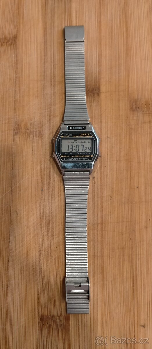 Pánské retro digitálky Kessel - 2
