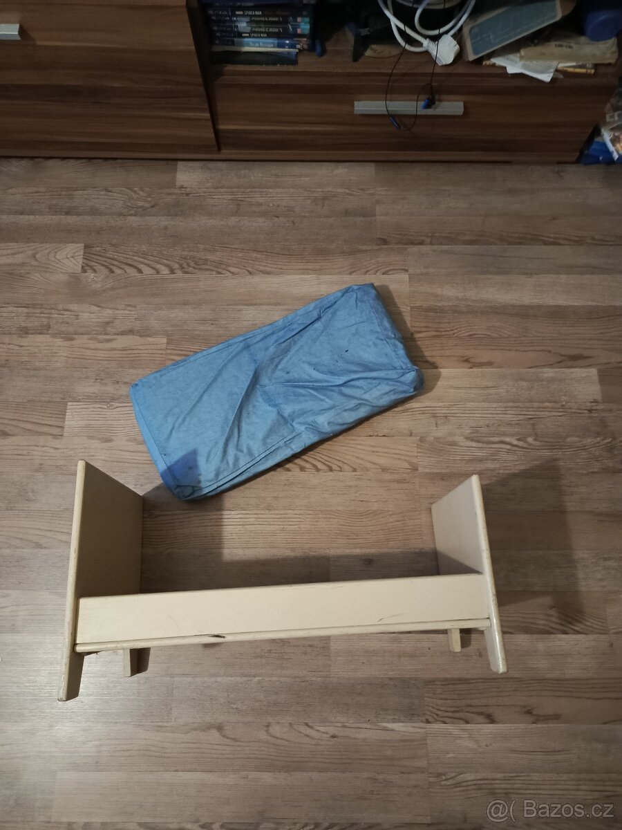 postýlka pro panenky retro - 2