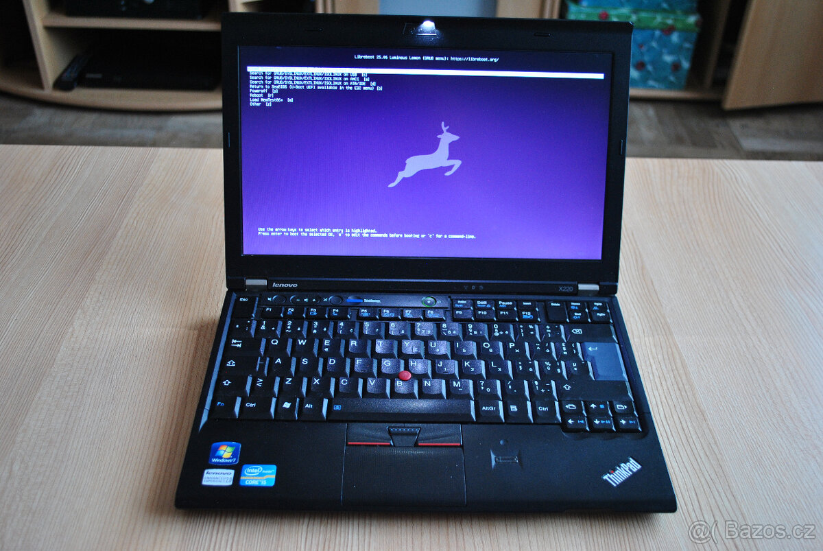 Libreboot - Lenovo ThinkPad X220 - dobrý stav - 2
